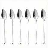 6 pack Grapefruit Serrated Knife Spoons : Stainless Steel Spoons Serrated Grapefruit Utensils Tools for Citrus Fruits Kiwi Lemon Desserts Salads