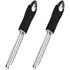 2 pack Chili Pepper Corer Stainless Steel Zucchini Cucumber Corers Special Kitchen Gadgets With Serrated Edge Easy Remove The Seeds Of Your Veggies & Fruits