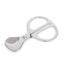Cigar Scissors Cutter,Stainless Steel Guillotine Double Blade Straight Cut Scissors (Silver) for Cigars