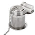 2 pack Tea Infusers for Loose Tea, Extra Fine Mesh Tea Strainers, Stainless Steel Loose Leaf Tea Steeper Tea Diffusers with Extended Chain Hook and Drip Tray