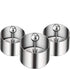 3 pack Mold Rice Ball Maker: Stainless Steel Sushi Mold with Press Set Round Lunch Maker for Kids Lunch Bento and Home Use