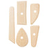 2 set DIY Ceramic Tools Art Tools Potters Rib for Pottery/ Sculpting/ Ceramic/ Polymer Clay Carving Modelling Using