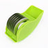 2 pack Herb Roller Mincer, Manual Hand Scallion Chive Mint Cutter with 6 Stainless Steel Blade Kitchen vegetable chop