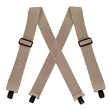 Ski Suspenders for Men & Women - Heavy Duty Support Adjustable Elastic Mens Suspenders w/Pant Clips that Won't Tear
