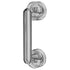 Waterproof Suction Cup Handle, Suction Cup Door Handle for Bathroom and Kitchen Cabinet Drawer (Transparet Sliver)