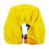2 pack Bicycle Rear Rack Bag BIke Trunk Bag Rain Cover for Commuter Bags and Panniers - yellow (only Cover)