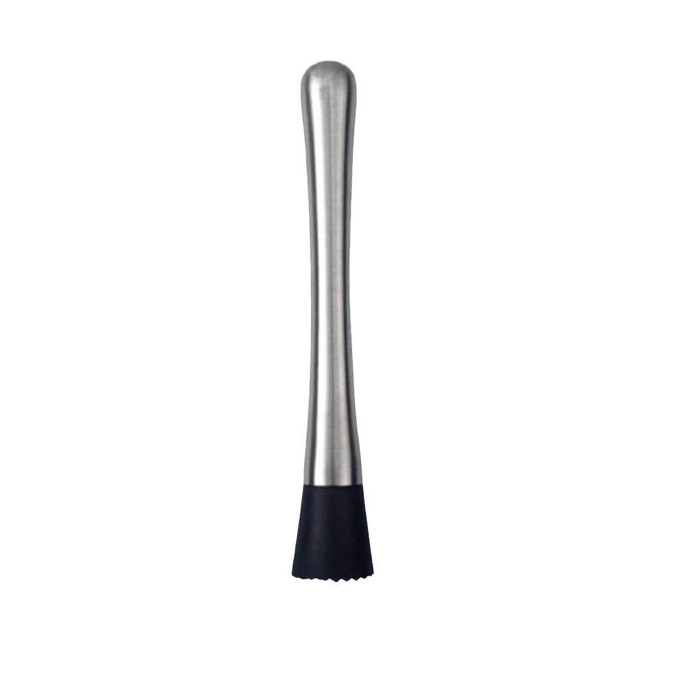 2 pack 8 Inch Stainless Steel Muddler for Cocktails, Long Handle Durable Material, Bar Tool for Making Mojito and Fruit Drinks