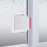 Sliding Door Lock, 4 Pack Child Safety Sliding Glass Door Lock for Sliding Glass Doors, Sliding Windows, Sliding Closet, etc. Easy to Installation Provides More Security for Your Baby and Pets