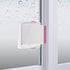 Sliding Door Lock, 4 Pack Child Safety Sliding Glass Door Lock for Sliding Glass Doors, Sliding Windows, Sliding Closet, etc. Easy to Installation Provides More Security for Your Baby and Pets