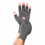 1 Pair Original Arthritis Compression Gloves for Women & Men - Fingerless Hand Support for Arthritis Pain, Carpal Tunnel, Swelling & Poor Circulation - Everyday Wear - M