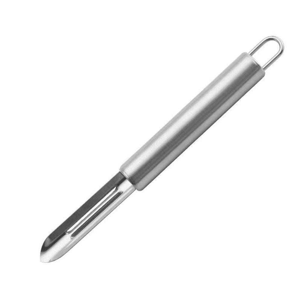 Vegetable Peeler, Stainless Steel Swiveling Blade, Silver Handle, Potato Peeler for Potato, Apple, Cucumber