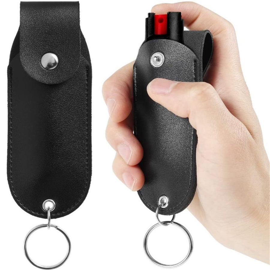 Keychain Pepper Spray Belt Clip Holsters - 2 Pack Maximum Heat Strength Self Defense(Pepper Spray Not Included)