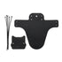 FENDER BLACK WITH STEALTH, Front and Rear Compatible Bicycle Mudguard, Plus Size and Fat Bike Wheel Sizes(26.5*22CM)