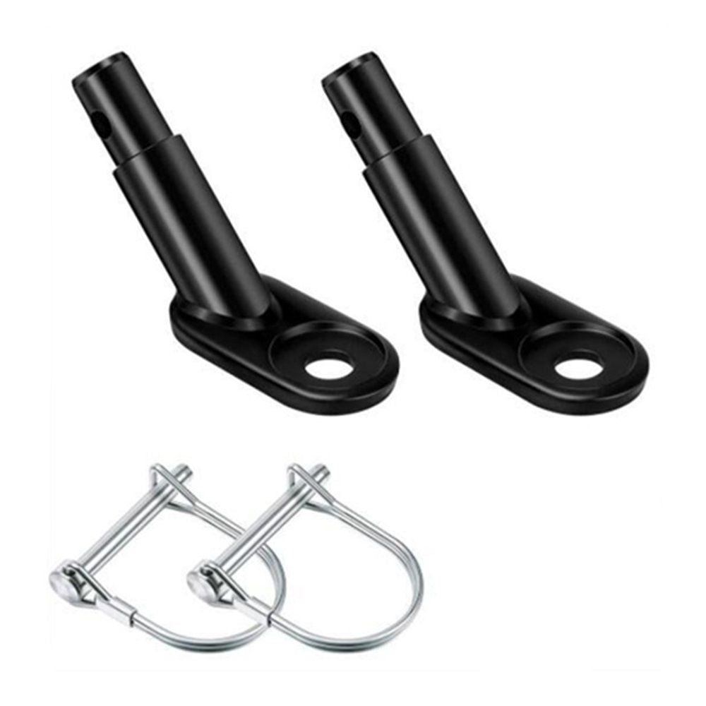 2 pack Bike Trailer Hitch Connector Coupler Bicycle Adapter for Children's Trailers,Cargo and Pet Bicycle Trailers,Black Adapter Accessories