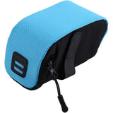2 pack Saddle Bag Super Light Seat Saddle Bag Under-seat Zippered Opening Storage Bag for Most Kinds of (blue)