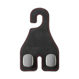 Car Seat Headrest Hooks - 2 Pack Universal Car Purse Hook, Car Bag Purse Holder with Double Hooks for Handbags, Grocery Bags, Bottles, Phones