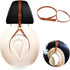 Cowboy Hat Holder for Your Vehicle, 2PCS Leather Cowboy Mounts for truck, Hat Rack for Pickup Truck Keep Your Hat Securely, brown