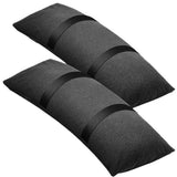 Umbrella Base Weight Sandbags, Sand Bags for Weight, 2 Packs Fillable Sandbags for Umbrella Base, Weatherproof Furniture Heavy Duty Weight Bags（Does not contain sand）