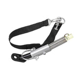 Universal Bike Trailer Hitch Quick Release Steel Linker Bicycle Trailer Hitch Adapter Attachment（black）
