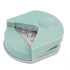 4Pcs Paper Corner Rounder - R4 Corner Cutter Punch Tool, Laminated Cards, Cardstock, Scrapbooking,Photo Card Making, Paper Cutting DIY Crafts Puncher for Office, School（green）