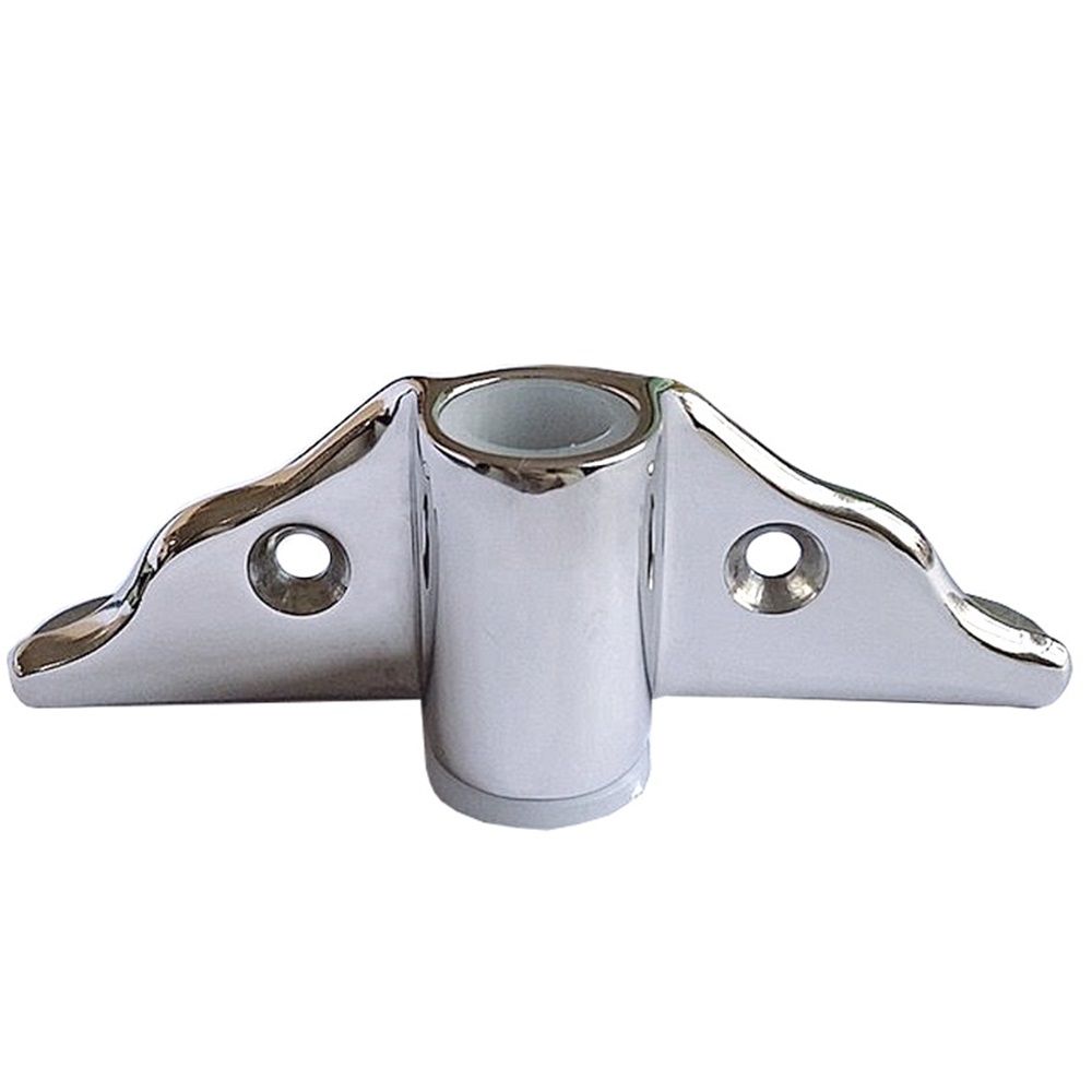 2 PCS 316 Stainless Steel Row Lock Oarlock Socket Oarlock Support Bracket for 1/2 Shank Oarlocks, for Boat Yacht（not include screws）
