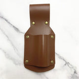 Pencil Holder in Top Grain Leather Made to Last A Lifetime, Transport Clip On Belt Hammer Holder For Work