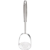 Potato Masher, Dual Arc for Easy, Labor-Saving Mashing, 304 Stainless Steel, Sturdy and Durable One-Piece Potato Press, Dishwasher Safe, for Potatoes and More