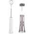 Rechargeable Milk Frother Handheld - Powerful Speed Motor,  - Drink Mixer for Latte, Cappuccino, Matcha & Protein Powder