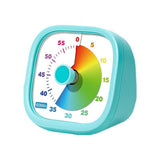 Visual Timer for Kids, 60 Minutes Countdown Timer for Classroom, Kitchen, Home, Office, Study, Pomodoro Timer, No Ticking Tools for Kids (Blue)