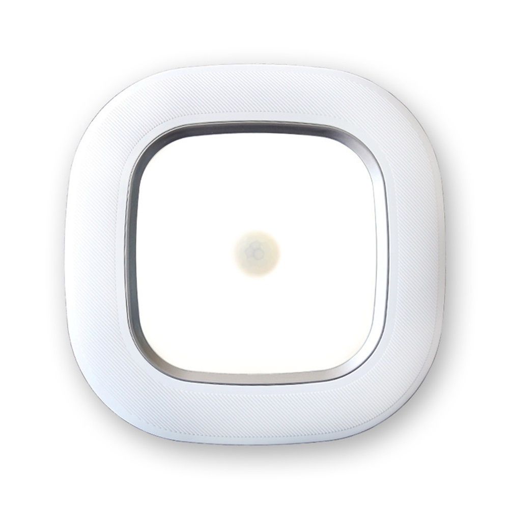 Motion Sensor Ceiling Light Battery Operated, Wireless Motion Activated LED Light 300LM White Indoor Lights for Closet Cordless Stair Hallway Bedroom Pantry Shed Shower Light