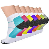 7-Color Ankle Socks Set - Vibrant Daily Wear Socks