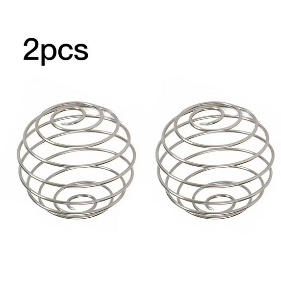 2PCS Stainless Steel Shaker Bottle Spring - Mixing Coil for Protein Shakers