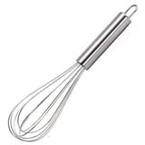 12 Inch Large Stainless Steel Manual Hand Whisk Handheld Egg Beater Mixer Household Kitchen Gadget for Whipping Cream Sauce Cake Dough Baking