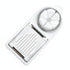 White Generic 1pcs Egg Slicer Vertical Cut Cutter Flower Type 2In1 Boiled Egg Slicer