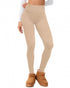 Foundation skin AU14 Women Lyocell High Waist Thermal Long Johns, Fleece Lined Slim Fit Base Layer Pants, Stretchy Warm Inner Thermal Leggings for Autumn Winter