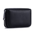 Men Women PU Leather RFID Blocking Card Wallet, Ultra Slim Portable Anti Demagnetisation Credit Card Holder, Mini Lightweight Card Case for Bank Cards ID Daily Carry