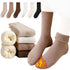 10 Pairs Coffee Thermal Mid-Calf Socks Thermal Mid-Calf Socks - Thick Fleece Lined Winter Socks, Heat Retention Cotton Socks for Men & Women, Cold Weather Cozy Wear