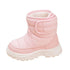 Toddler Boy Girl Anti Slip Warm Winter Boots pink AU7 Size for Outdoor Walking Snow Sport Trekking