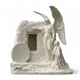 Praying Angel Statue with Open Wings - Religious Figurine Depicting Angel in Prayer, Spiritual Home Decor 