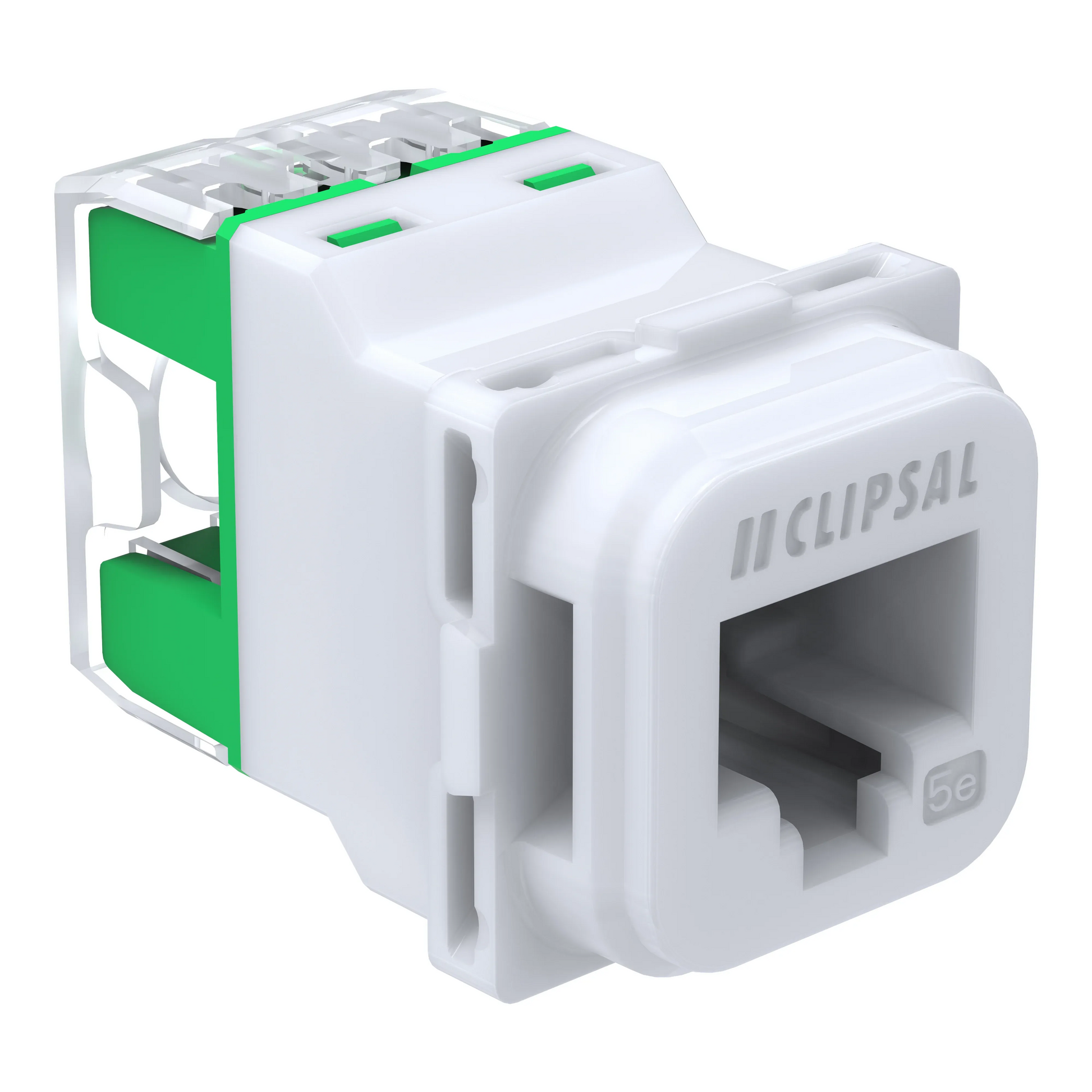 Clipsal Actassi RJ45 Jack CAT5E UTP 40M | Translucent | 40RJ45SMA5C-TN