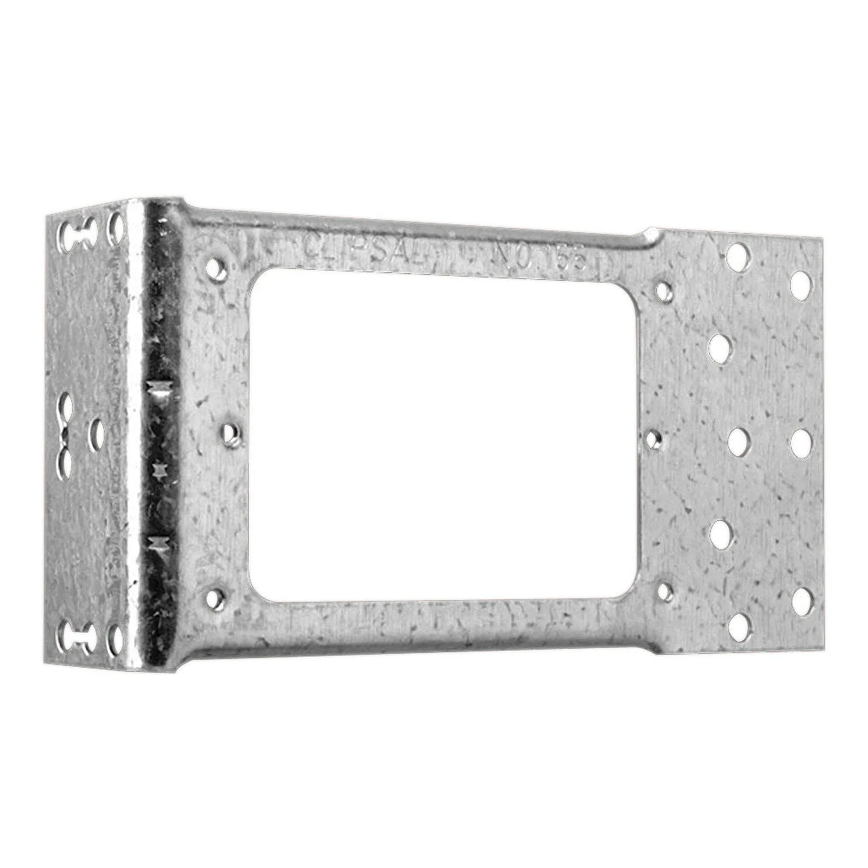 Clipsal Mounting Bracket Standard Rectangular 1 Gang Stud Fixing Horizontal Metal | 155
