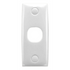 Clipsal Standard Series Flush Plate Architrave Size, Switch Plate 1 Gang (75 x 32mm) | White Electric | 31-WE
