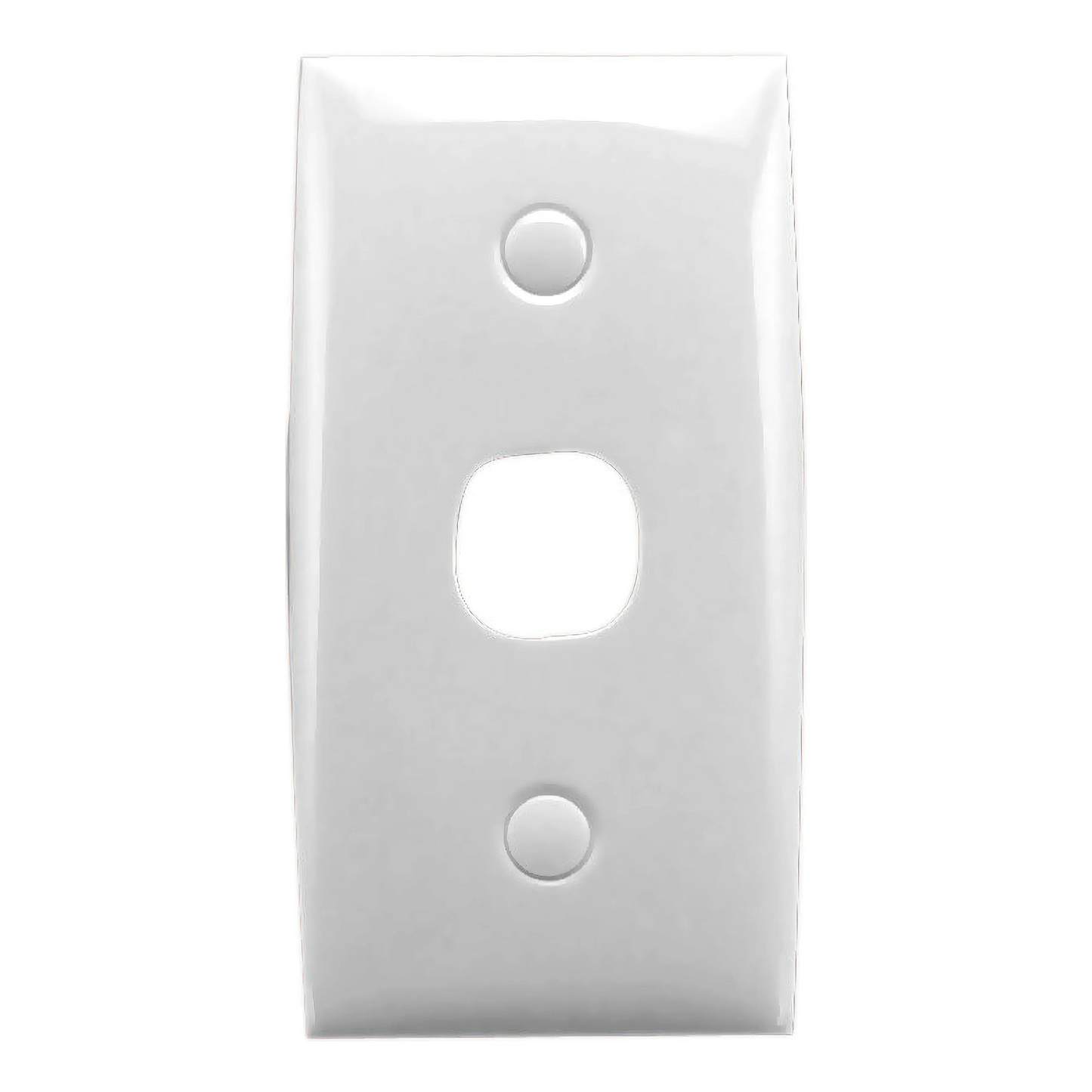 Clipsal Standard Series Flush Plate 1 Gang, Intermediate | White Electric | 31B-WE