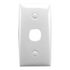 Clipsal Standard Series Flush Plate 1 Gang, Intermediate | White Electric | 31B-WE