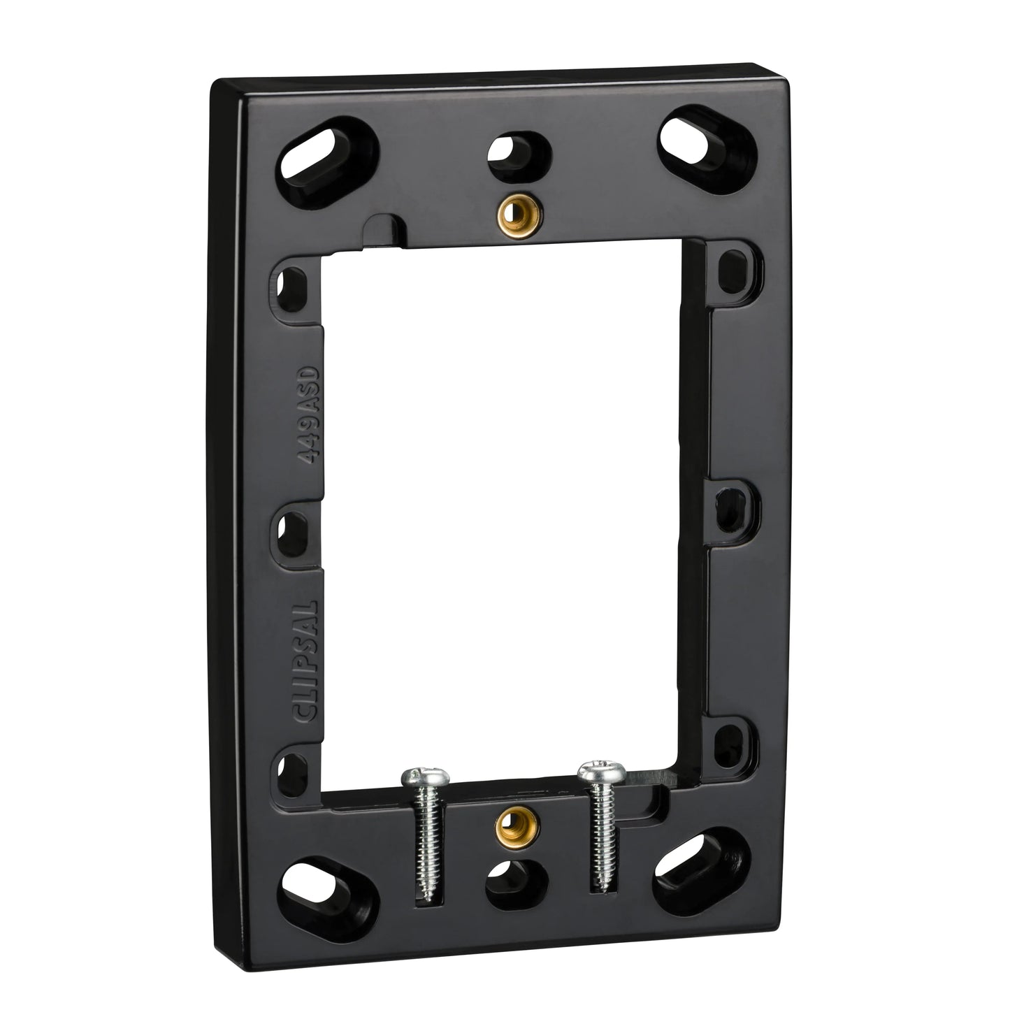 Clipsal Standard Series Mounting Flange Deep Mount | Black | 449ASD-BK