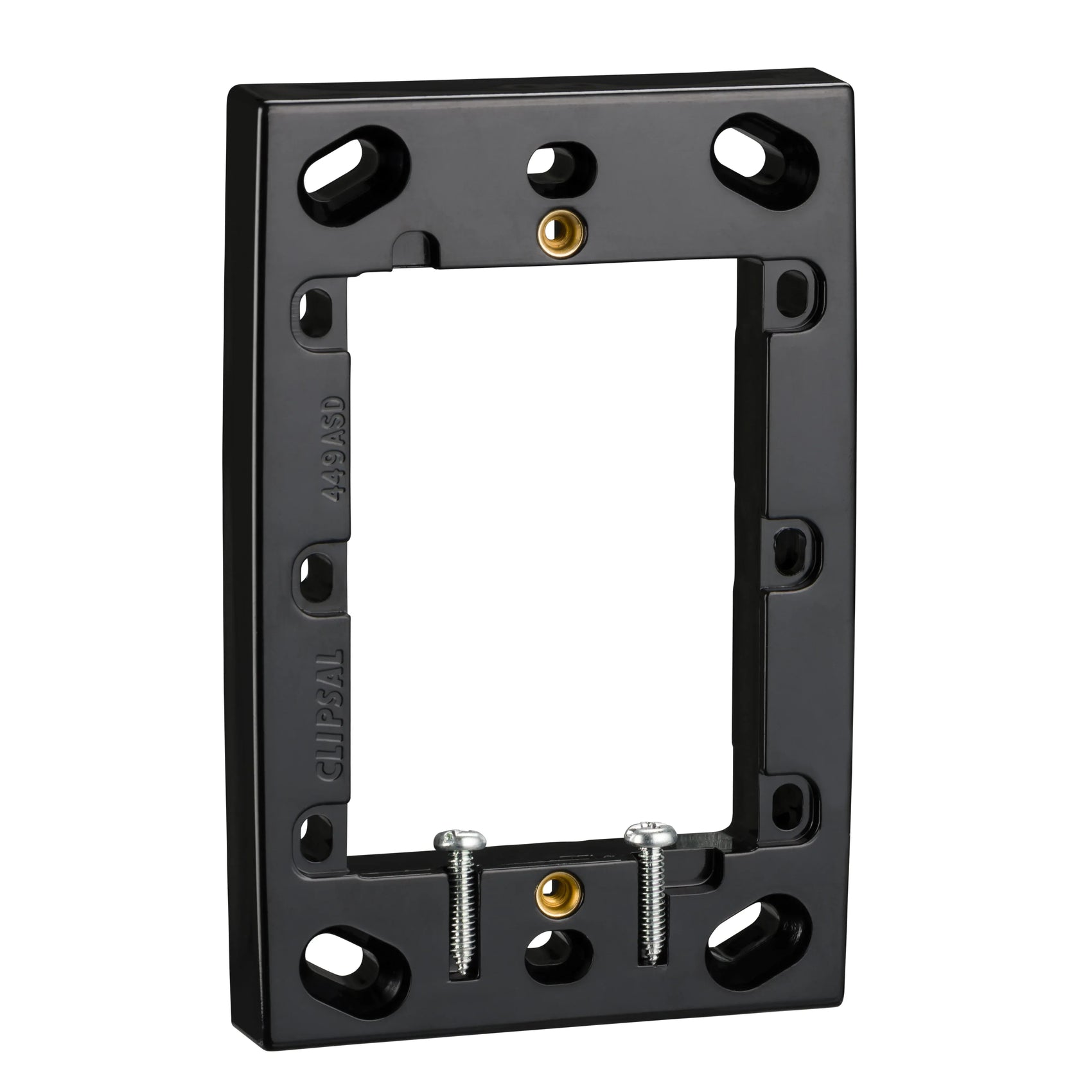 Clipsal Standard Series Mounting Flange Deep Mount | Black | 449ASD-BK