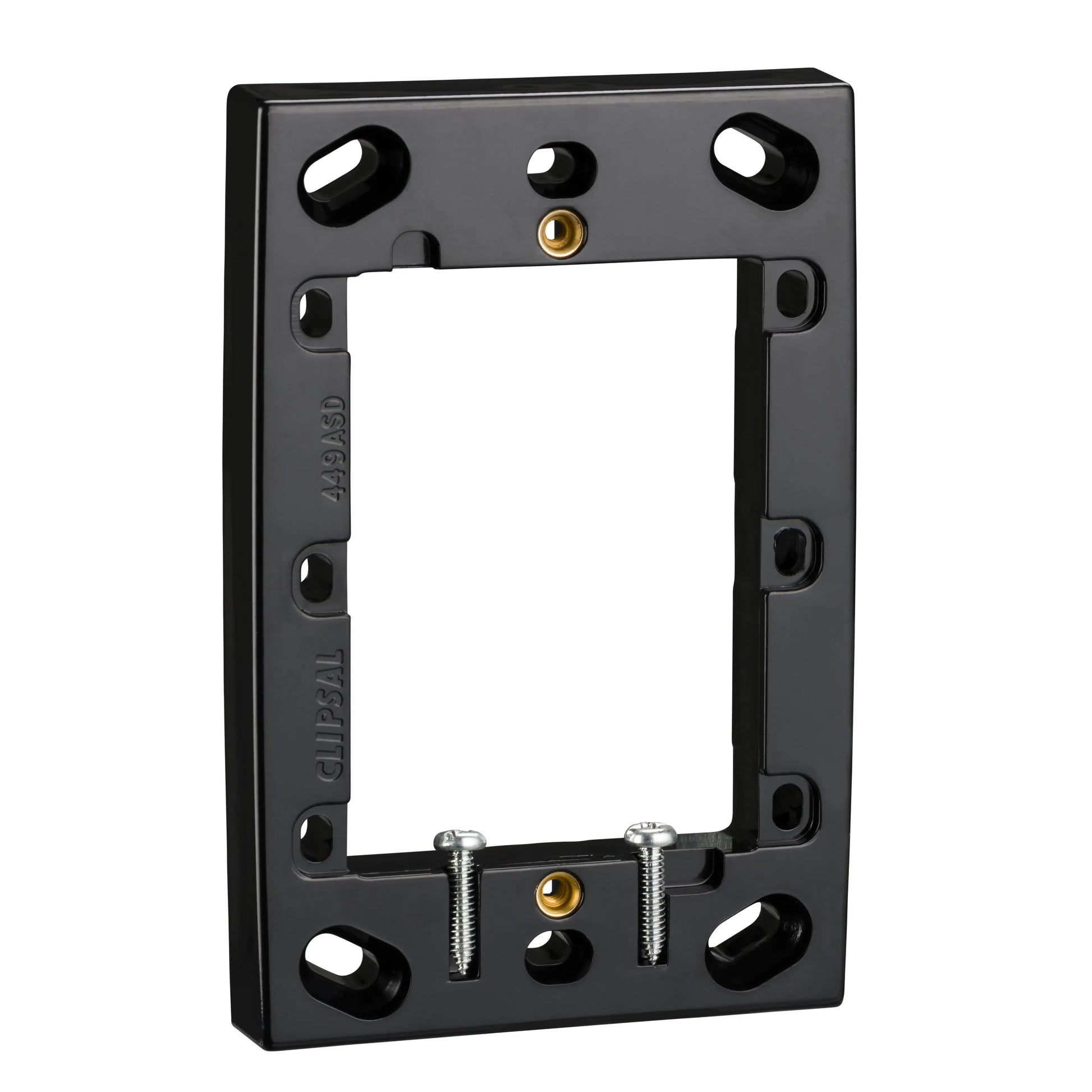 Clipsal Standard Series Mounting Flange Deep Mount | Black | 449ASD-BK