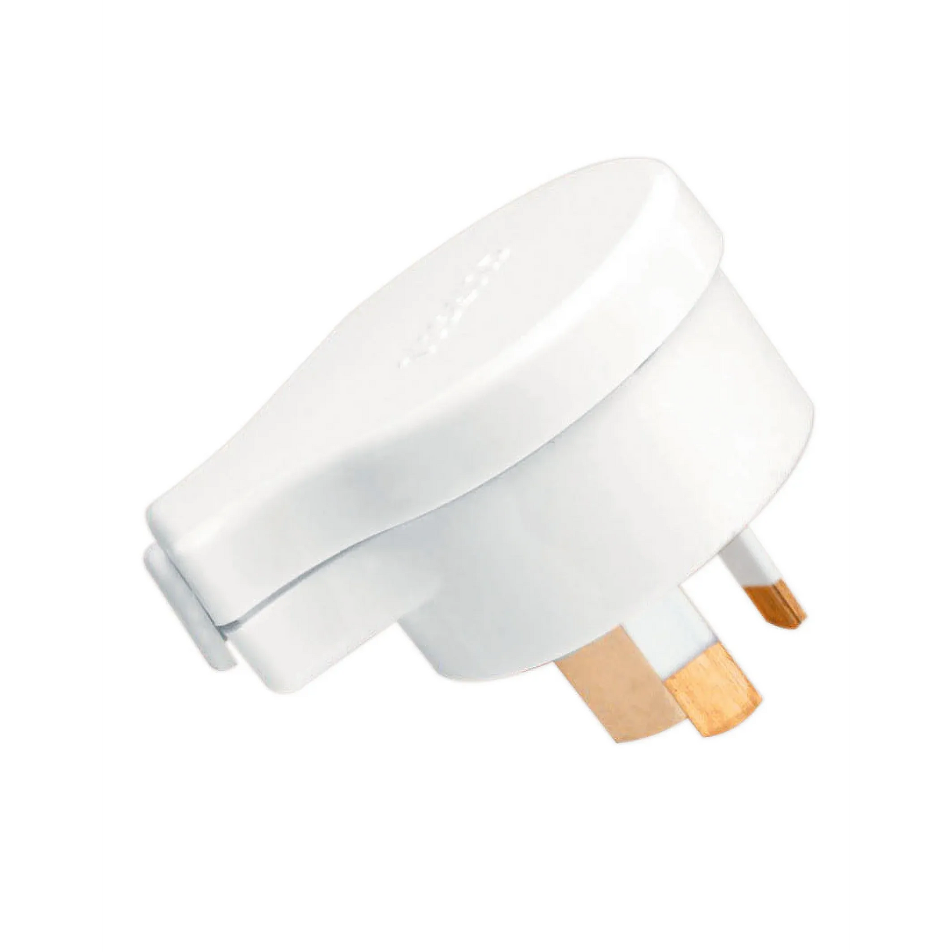 Clipsal Plug Top Rewireable Side Entry 10A 250V 3 Pin Flat White Electric | 418SWE