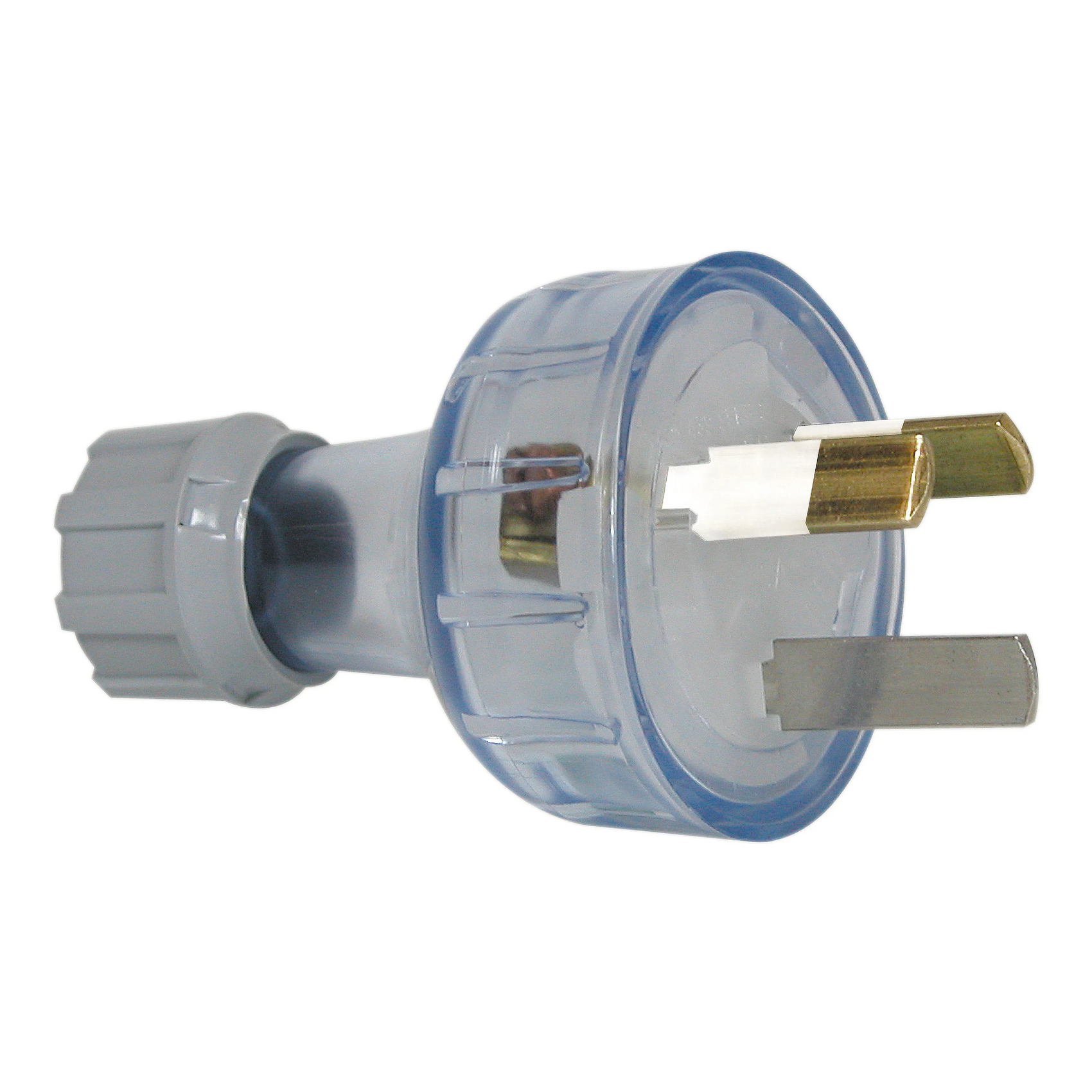 Clipsal Plug Top Rewireable Ordinary Duty 10A 250V 3 Pin Flat Clear | 439STR