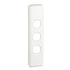 Classic C2000 Series Switch Grid Plate and Cover 3 Gang, Architrave | White Electric C2033-WE